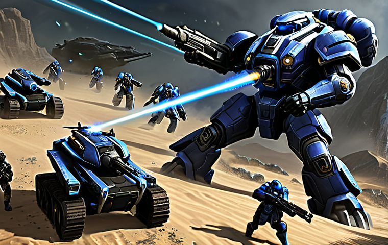 스타크래프트2 플레이 하이라이트 - **Image Prompt:** "A strategy game player intensely focused on a computer screen, managing resources... 스타크래프트2 플레이 하이라이트 - **Image Prompt:** "A strategy game player intensely focused on a computer screen, managing resources...