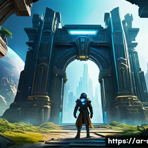 스타크래프트2 실험실 기능 사용법 - **Prompt 1: Gateway to Infinite Realms**
    A futuristic, high-resolution digital painting depicts ...